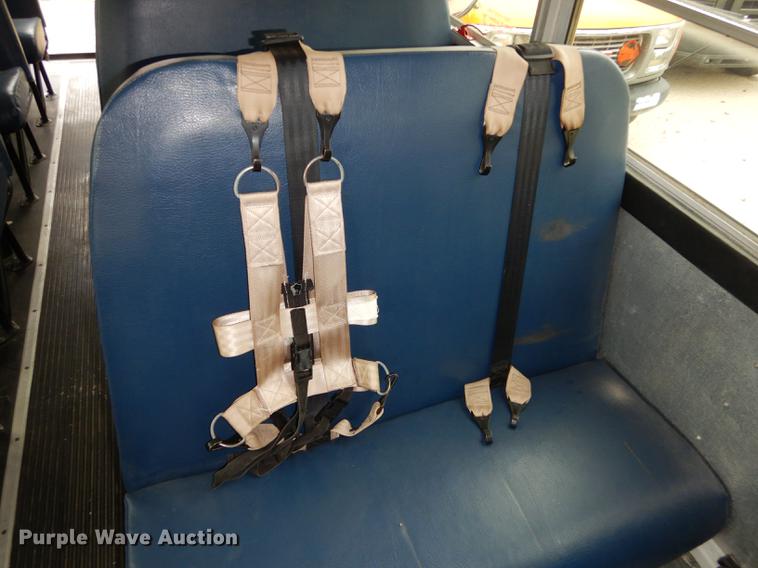 image for item DD0829 2002 GMC Savana G3500 Cargo Thomas school bus