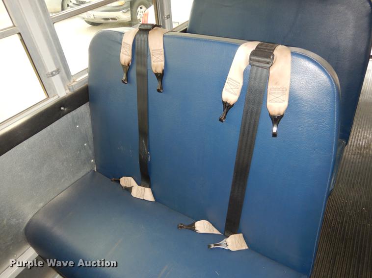 image for item DD0829 2002 GMC Savana G3500 Cargo Thomas school bus