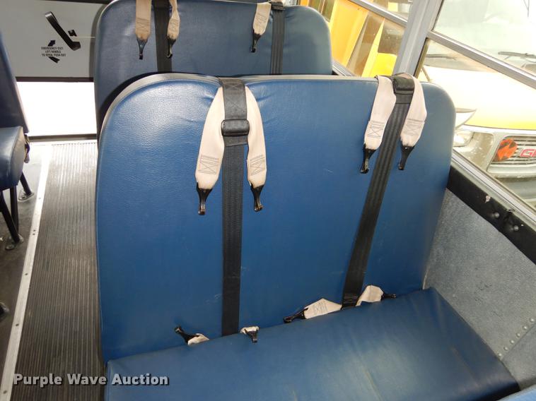 image for item DD0829 2002 GMC Savana G3500 Cargo Thomas school bus