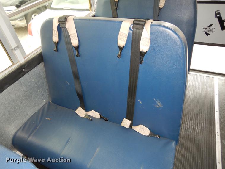 image for item DD0829 2002 GMC Savana G3500 Cargo Thomas school bus