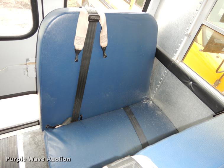 image for item DD0829 2002 GMC Savana G3500 Cargo Thomas school bus