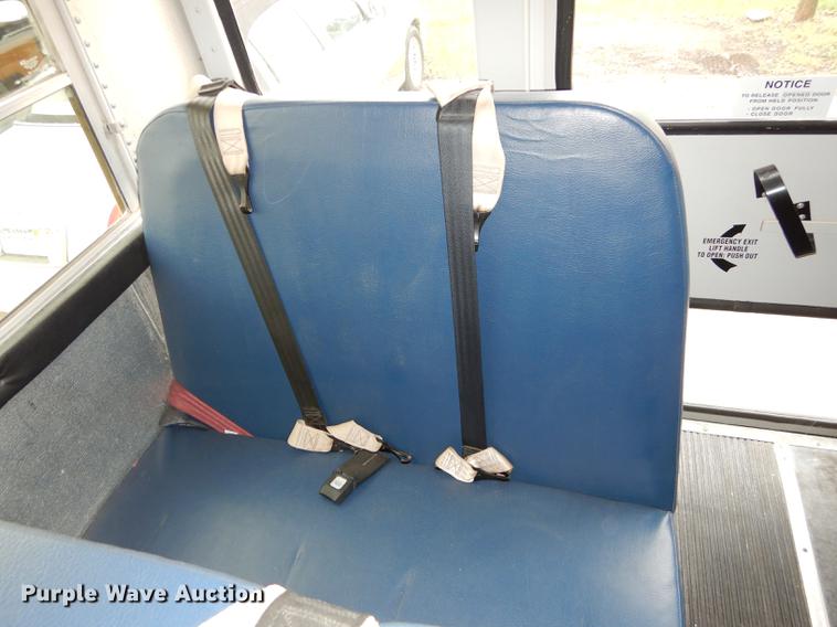 image for item DD0829 2002 GMC Savana G3500 Cargo Thomas school bus