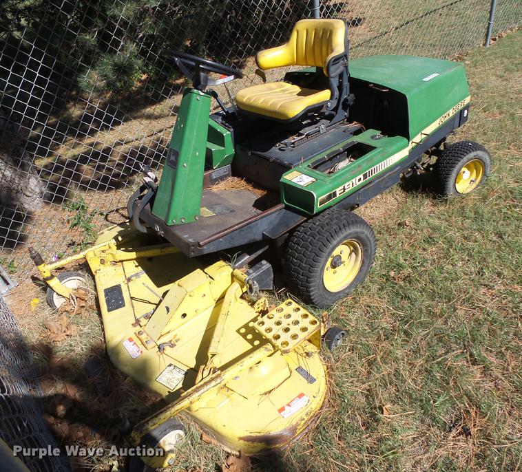 image for item DE9186 John Deere 910 lawn mower