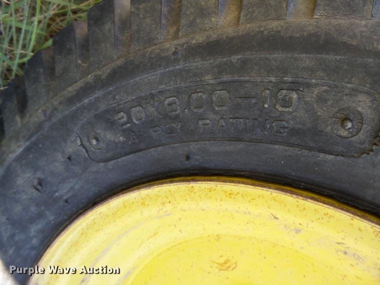 image for item DE9186 John Deere 910 lawn mower