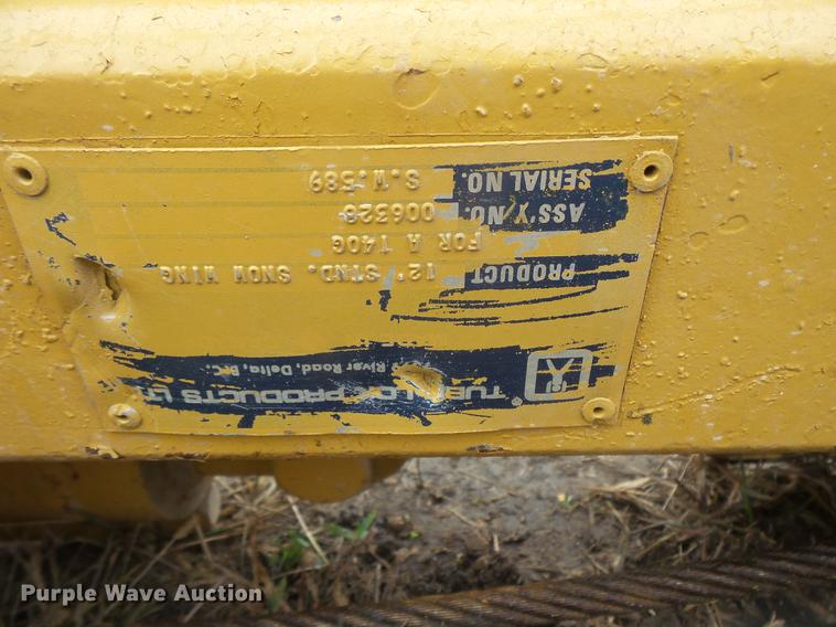 image for item DE9362 Weldco snow plow wing