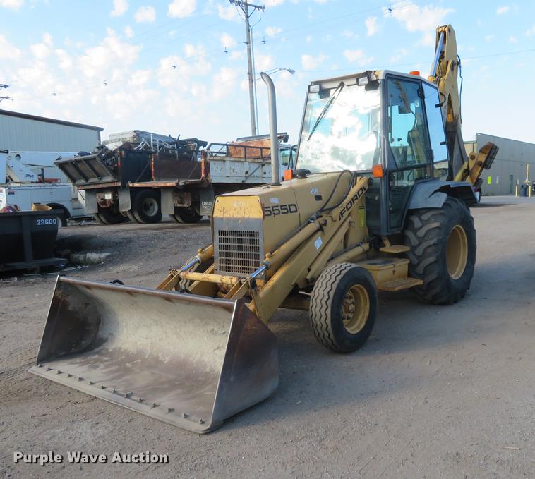 image for item DF9785 Ford 555D backhoe