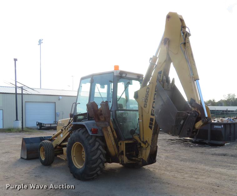 image for item DF9785 Ford 555D backhoe