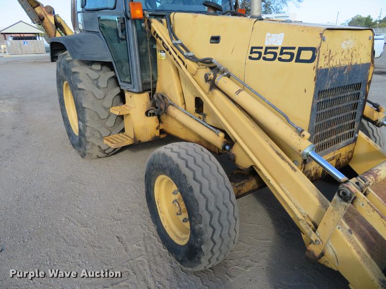 image for item DF9785 Ford 555D backhoe