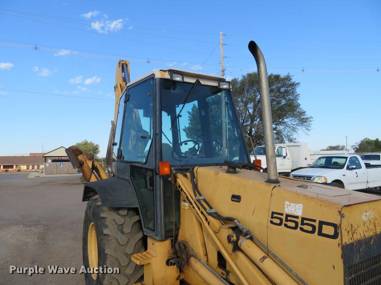 image for item DF9785 Ford 555D backhoe