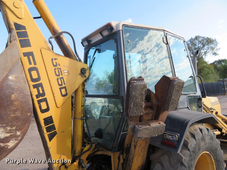 image for item DF9785 Ford 555D backhoe