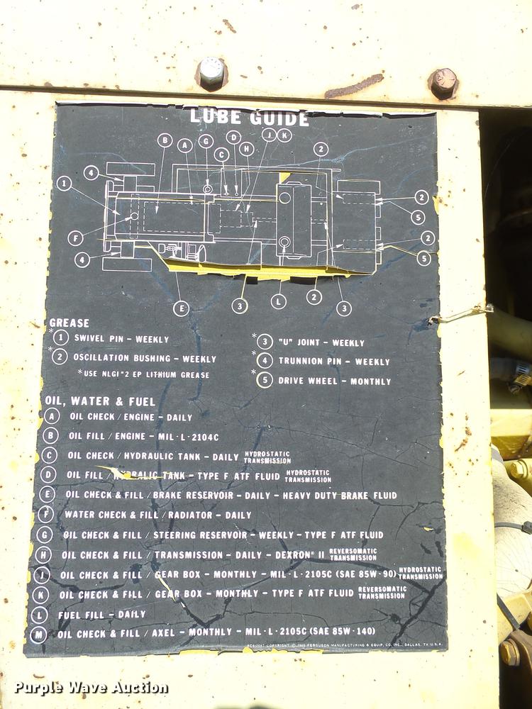 image for item DH9741 Ferguson SP912 pneumatic roller