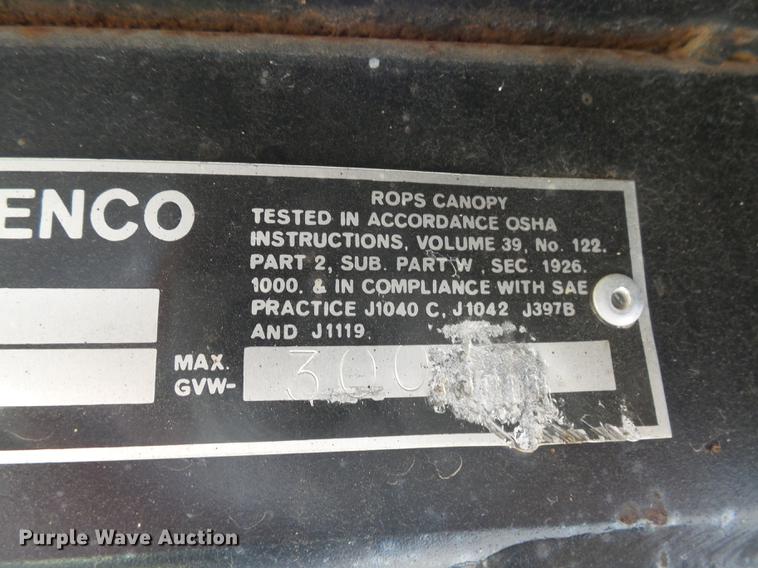 image for item DH9741 Ferguson SP912 pneumatic roller