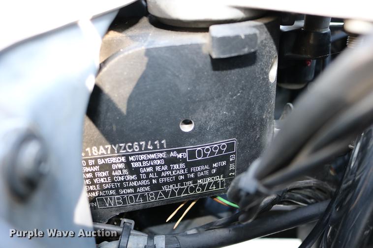 image for item DM9254 2000 BMW motorcycle