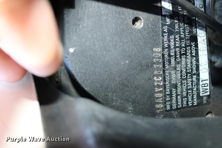 image for item DM9255 1997 BMW R1100RT motorcycle