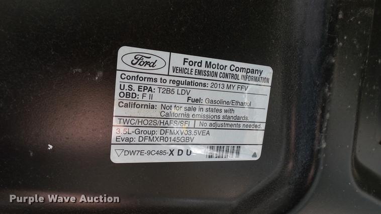 image for item DP9970 2013 Ford Taurus Police Interceptor