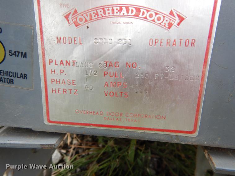 image for item DS9904 (2) overhead garage door openers