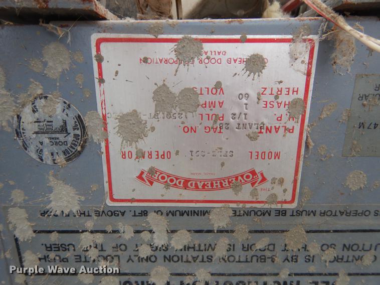 image for item DS9904 (2) overhead garage door openers