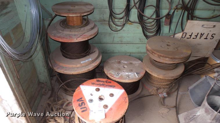 image for item DW9092 (6) rolls of steel cable