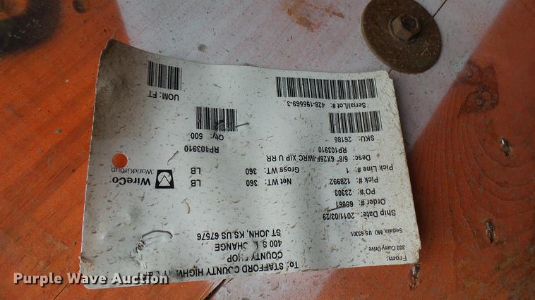 image for item DW9092 (6) rolls of steel cable