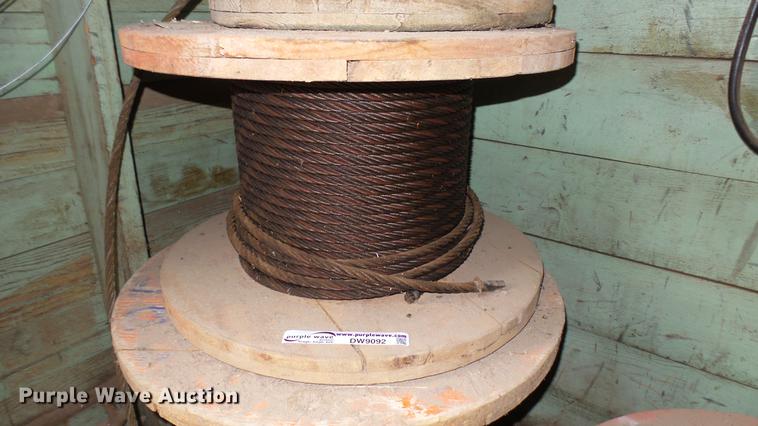image for item DW9092 (6) rolls of steel cable