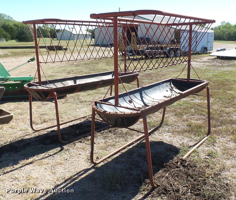 (4) livestock feeders in Goddard, KS Item DW9106 sold Purple Wave