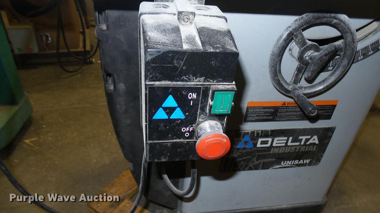image for item DW9241 Delta Unisaw table saw