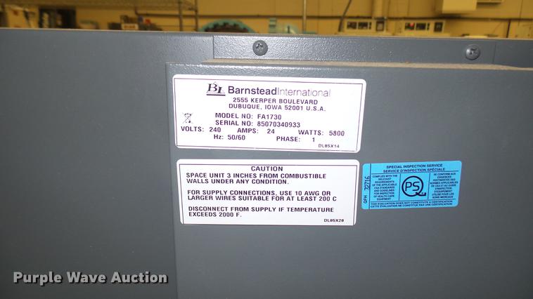 image for item DW9244 Barnstead International FA1730 muffle furnace