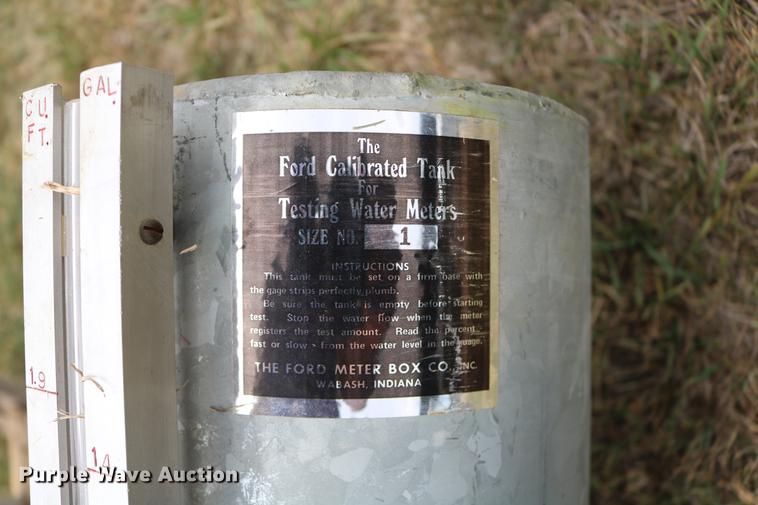 image for item DW9789 The Ford Meter Box Co. water meter test station