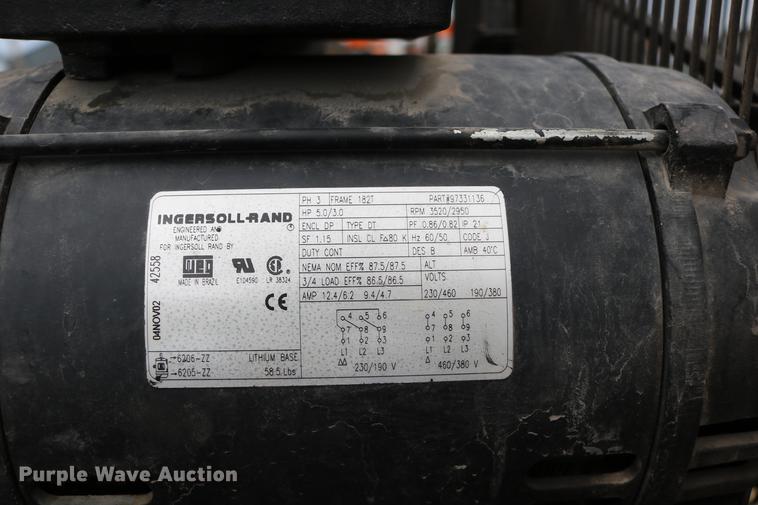 image for item DW9792 Ingersoll Rand 2340 air compressor