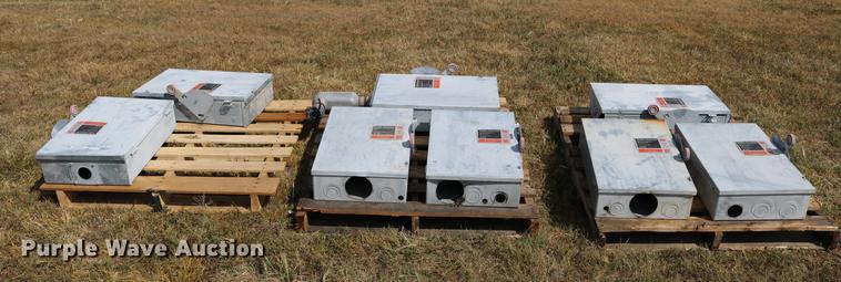 image for item DW9794 (8) Cutler-Hammer disconnect boxes