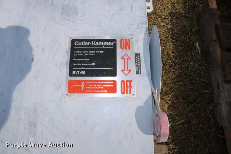 image for item DW9794 (8) Cutler-Hammer disconnect boxes