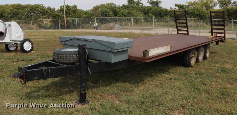 image for item DW9803 1973 Jantz equipment trailer