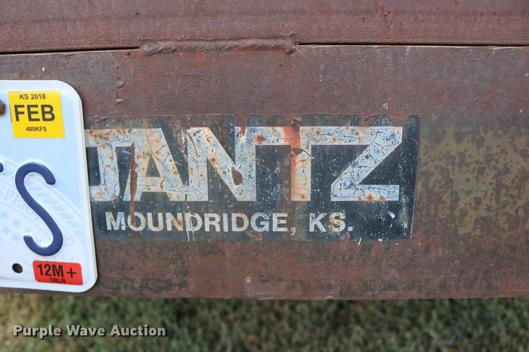 image for item DW9803 1973 Jantz equipment trailer