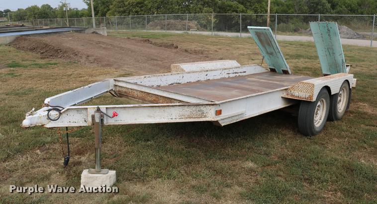 image for item DW9804 1997 shop built utility trailer