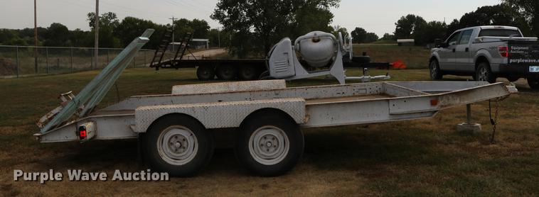 image for item DW9804 1997 shop built utility trailer