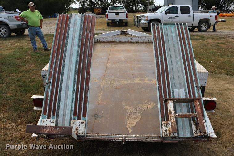 image for item DW9804 1997 shop built utility trailer