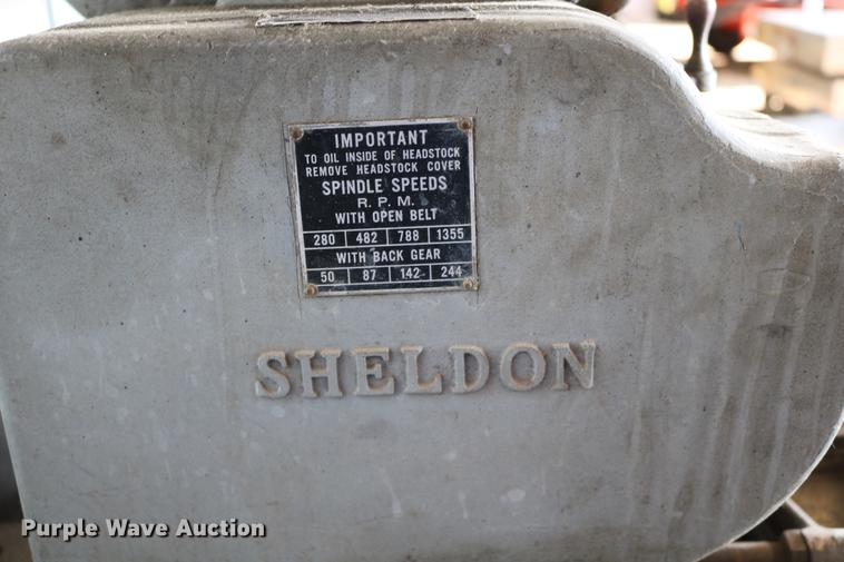 image for item DW9812 Sheldon Machine Co. Inc. lathe