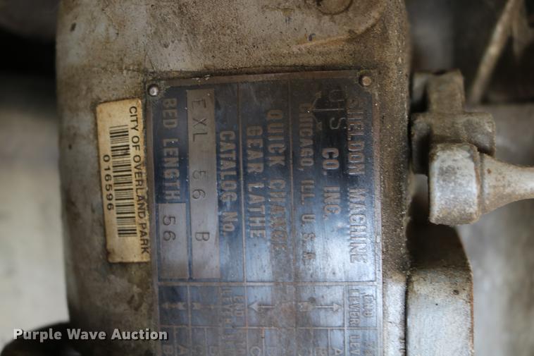 image for item DW9812 Sheldon Machine Co. Inc. lathe