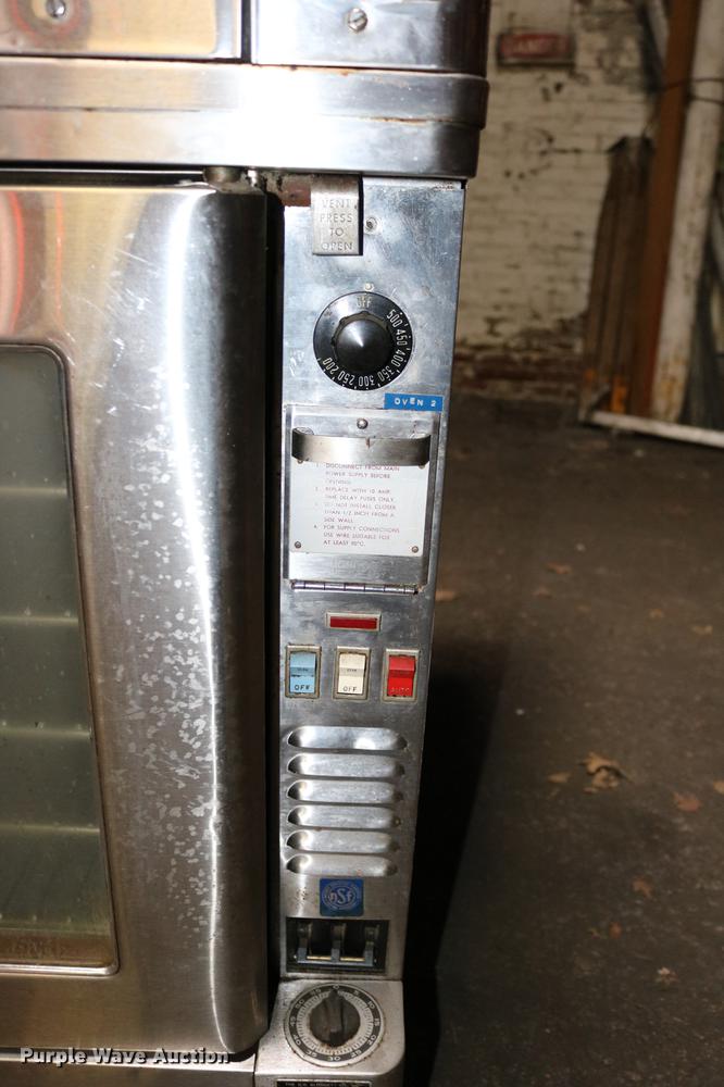 image for item DW9846 Blodgett double convection oven