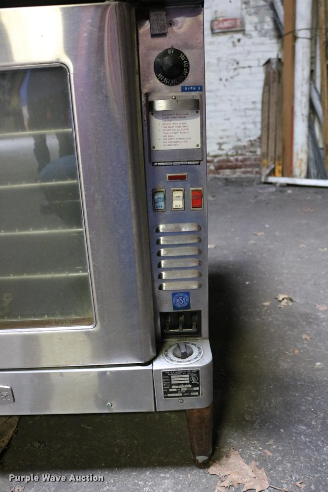 image for item DW9846 Blodgett double convection oven