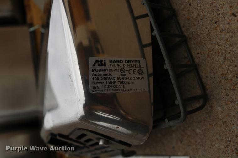 image for item DW9851 (27) hand dryers