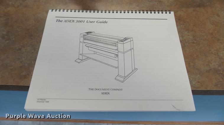 image for item EB9438 Xerox 3001 printer