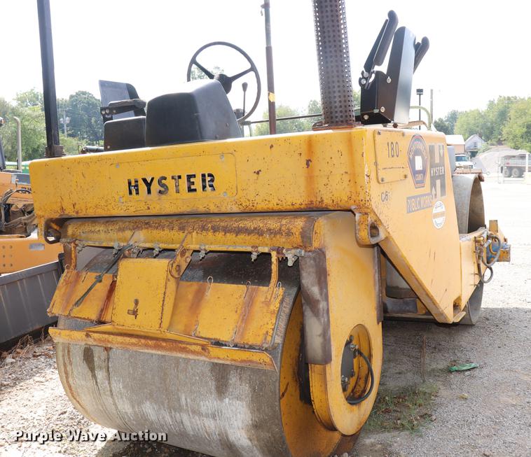 image for item ED9549 Hyster double drum roller