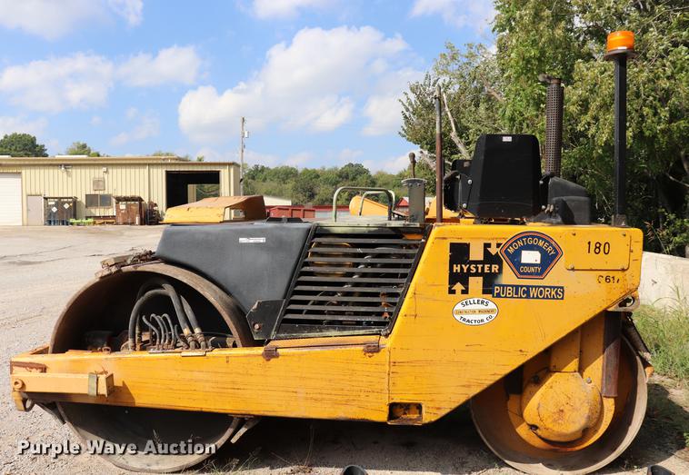 image for item ED9549 Hyster double drum roller