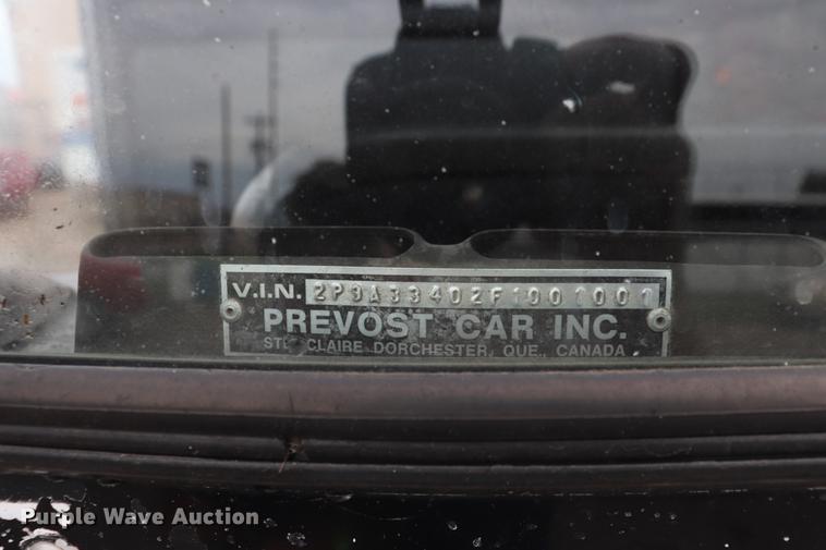 image for item ED9597 1985 Prevost coach bus