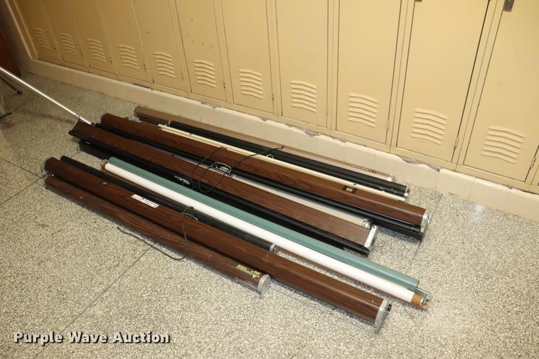 image for item ED9625 Approximately 10 projector screens