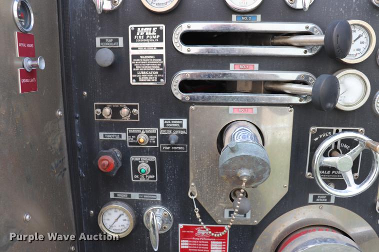 image for item ED9627 1993 Sutphen fire truck