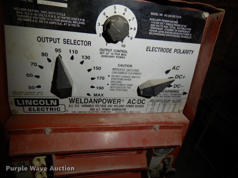 image for item EE9100 Lincoln Weldanpower AC/DC welder