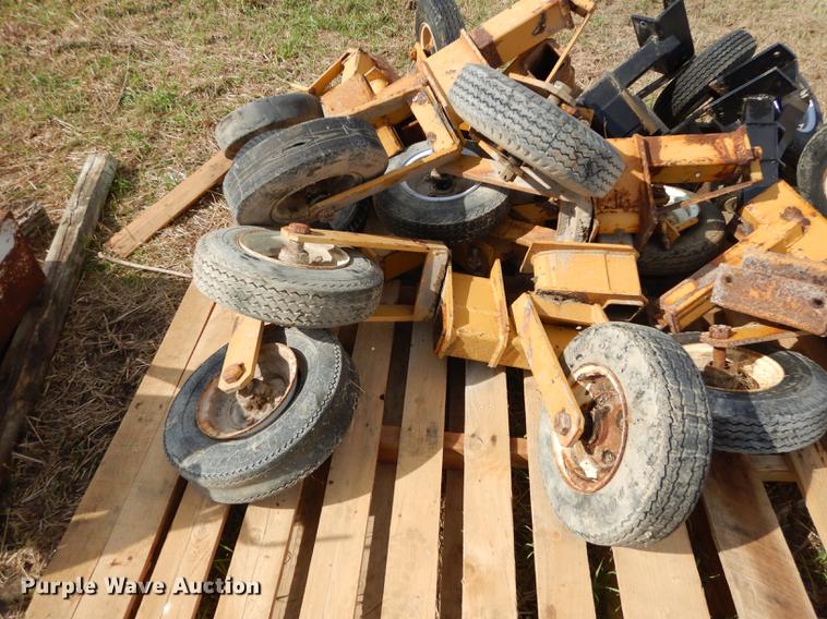 image for item EE9112 Approximately 16 snow plow wheels