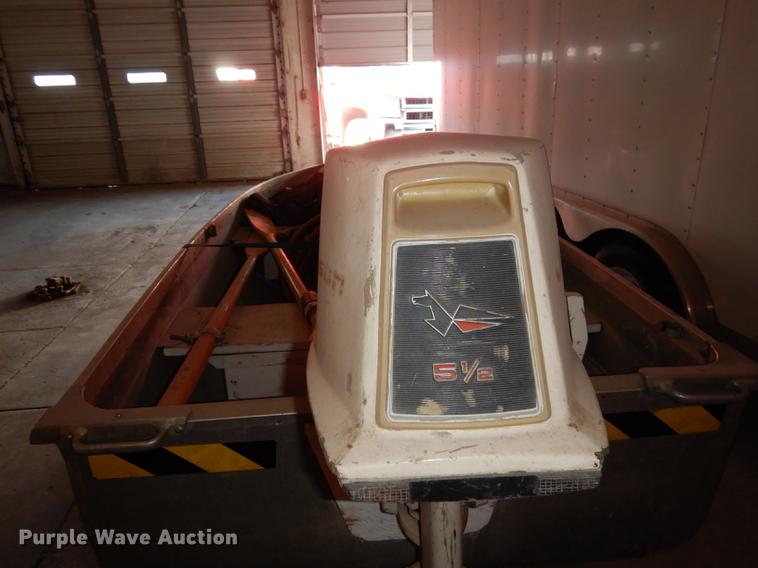 image for item EE9161 2010 Sea King aluminum boat